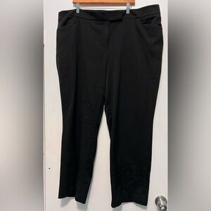 Woman Black Slacks